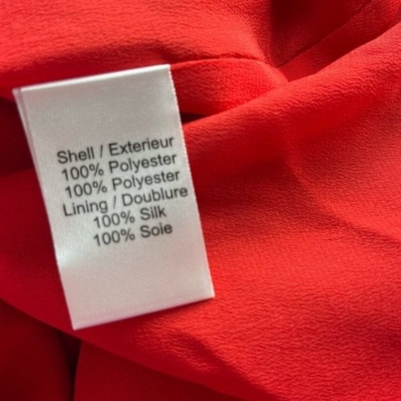 ADAM LIPPES LONG SLEEVE SILK DRESS - Picture 11 of 11